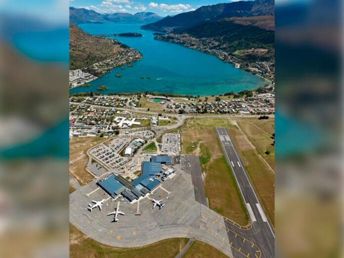 O aeroporto de Queenstown, na Nova Zelândia (Foto: TNZ/Divulgação)