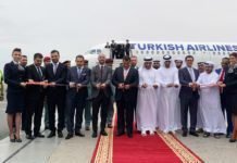 Turkish Airlines inaugura voo para Sharjah, terceiro destino para os Emirados Árabes Turkish Airlines acrescenta Sharjah, seu terceiro destino nos Emirados Árabes, em sua rede de voos