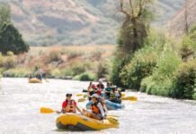 5 coisas para fazer na cidade de Park City, em Utah, durante o verão Park City oferece rafting, música e jantares a céu aberto no verão (Foto: Divulgação)