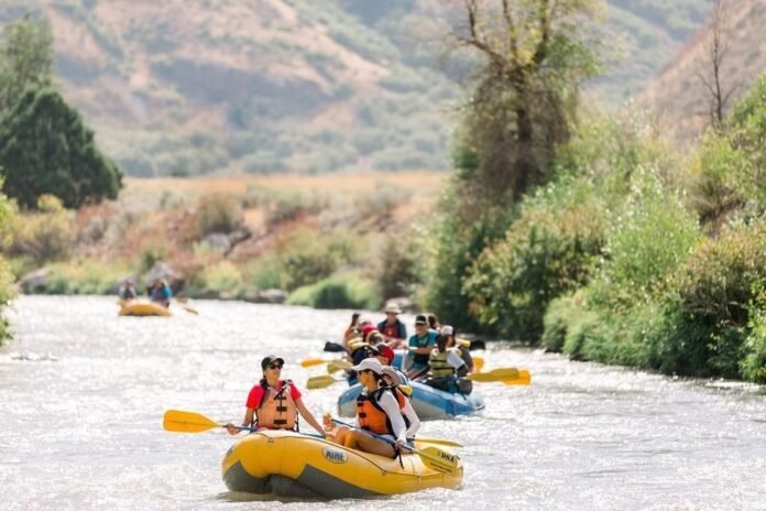 Park City oferece rafting, música e jantares a céu aberto no verão (Foto: Divulgação)