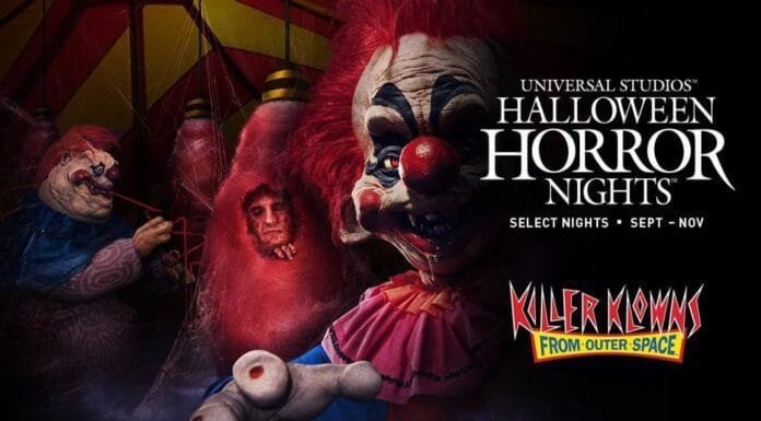 Universal Studios: ‘Palhaços Assassinos do Espaço Sideral’ aterrissam no ‘Halloween Horror Nights’ "Palhaços Assassinos do Espaço Sideral" aterrissam no "Halloween Horror Nights"