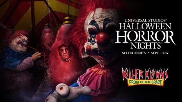 "Palhaços Assassinos do Espaço Sideral" aterrissam no "Halloween Horror Nights"