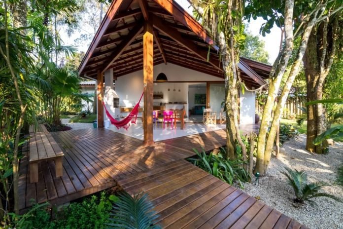 Airbnb aluga casa em Casa em Ubatuba (SP) (Foto: Divulgação)