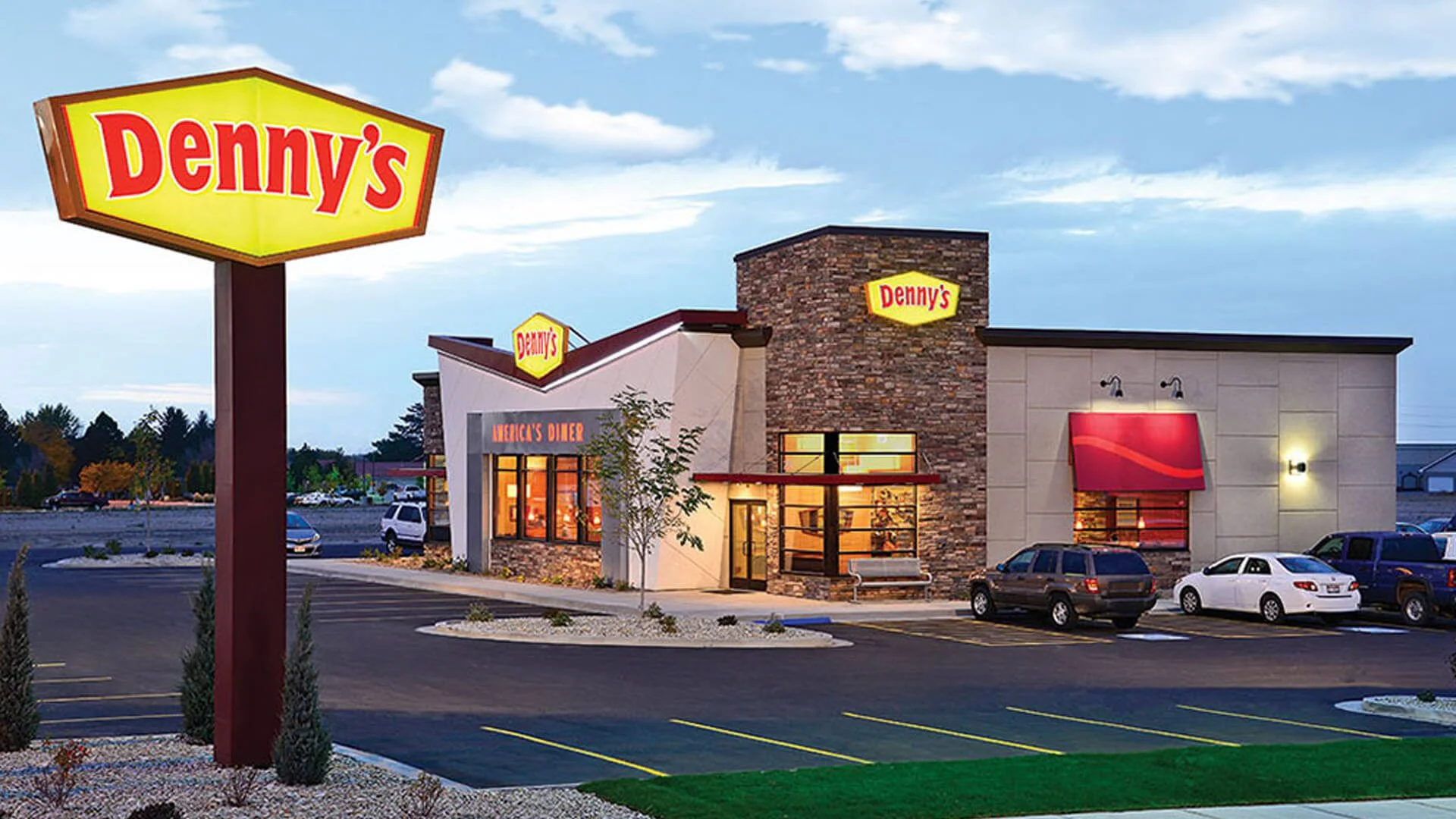 Exterior do restaurante Denny's (Foto: Divulgação) Exterior do restaurante Denny's (Foto: Divulgação)