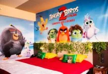Novotel Itu Golf & Resorts reforma quarto com temática do desenho ‘Angry Birds’ Novotel Itu Golf & Resorts reforma quarto com temática do filme 'Angry Birds'