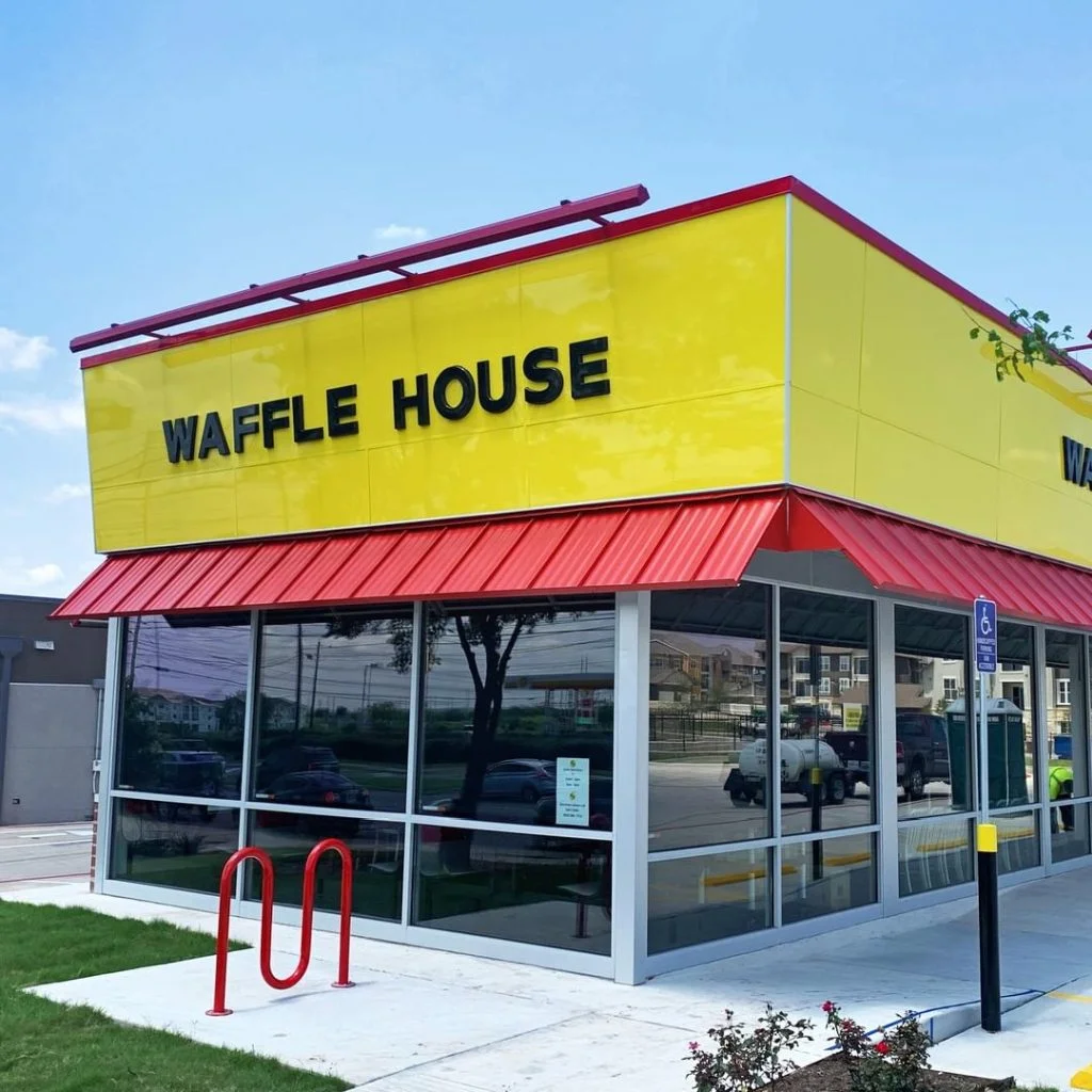 Exterior do Waffle House (Foto: Reprodução/Instagram) Waffle House (Foto: Reprodução/Instagram)