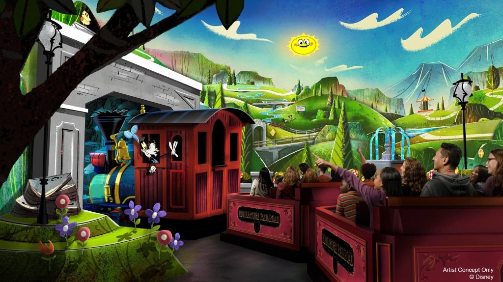Mickey & Minnie's Runaway Railway (Foto: Divulgação/Disney)