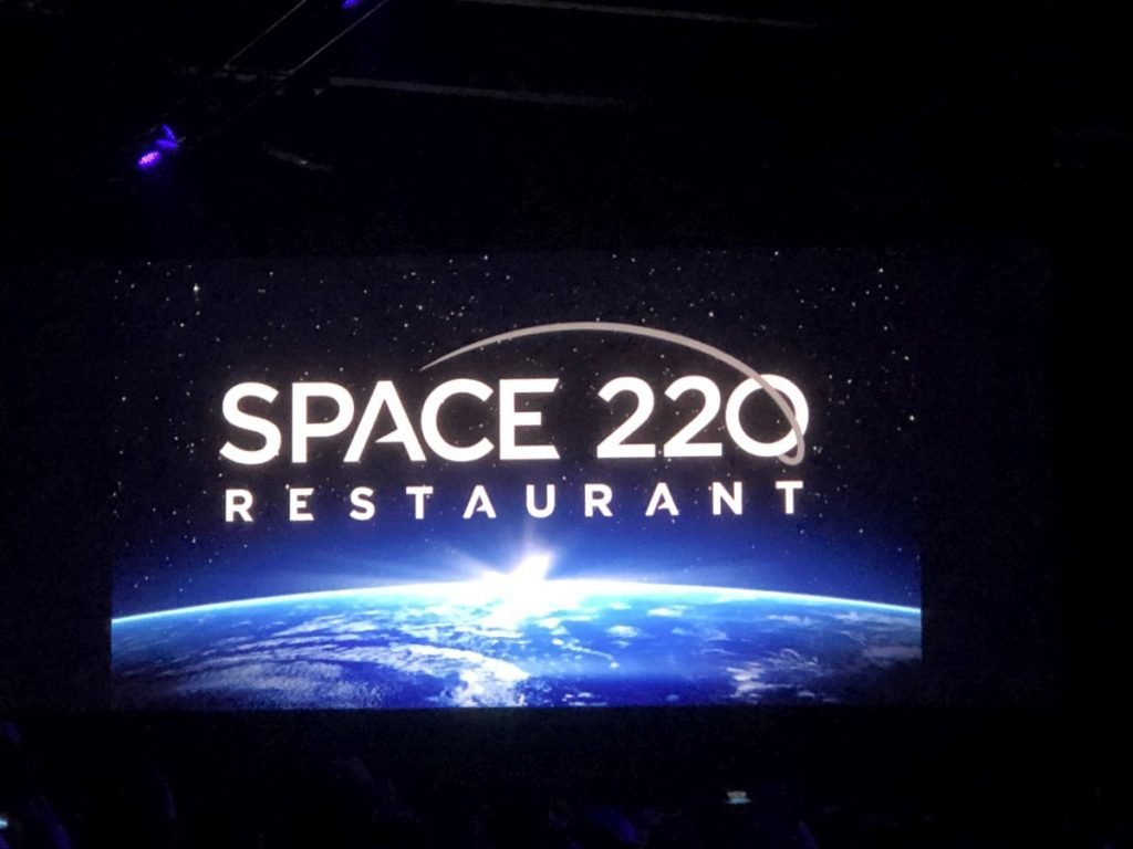 Divulgação do restaurante Space 220 na D23 Expo 2019 (Foto: wdwnt.com)