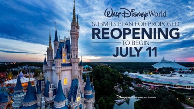 Parques da Disney em Orlando reabrem a partir do dia 11 de julho (Foto: Divulgação/Disney Park Blogs)