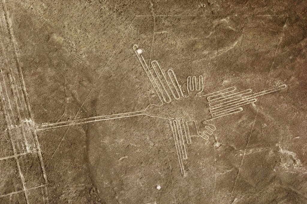 "O Colibri", uma das atrações das Linhas de Nazca (Foto: Divulgação)