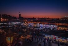 Mercado em Marrakech (Foto: A_Different_Perspective/Pixabay)