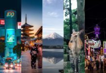 10 lugares para conhecer no Japão