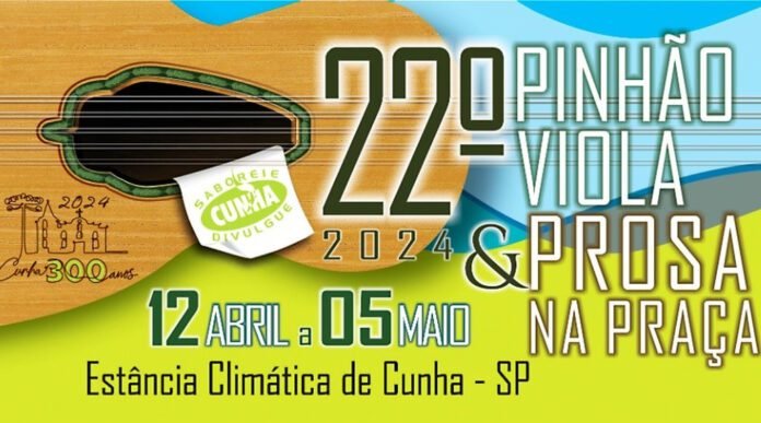 Cunha (SP) realiza seu 22º Festival do Pinhão, valorizando a gastronomia local, cultura e turismo sustentável. Programação diversificada e pratos típicos destacam-se no evento (Foto: Divulgação)