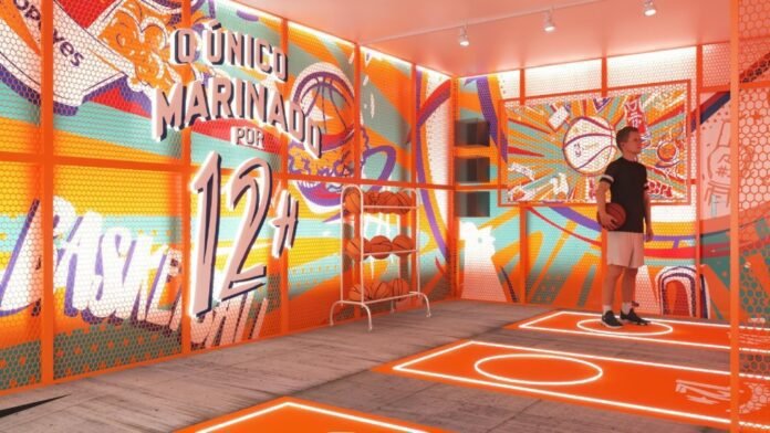 NBA House 2024 terá food truck e atividades de Popeyes para os fãs de basquete (Foto: Divulgação)