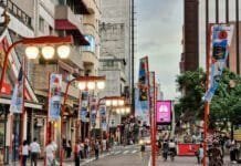 5 lugares em São Paulo para celebrar os 116 anos da imigração japonesa Praça da Liberdade, em São Paulo (Foto: Divulgação)