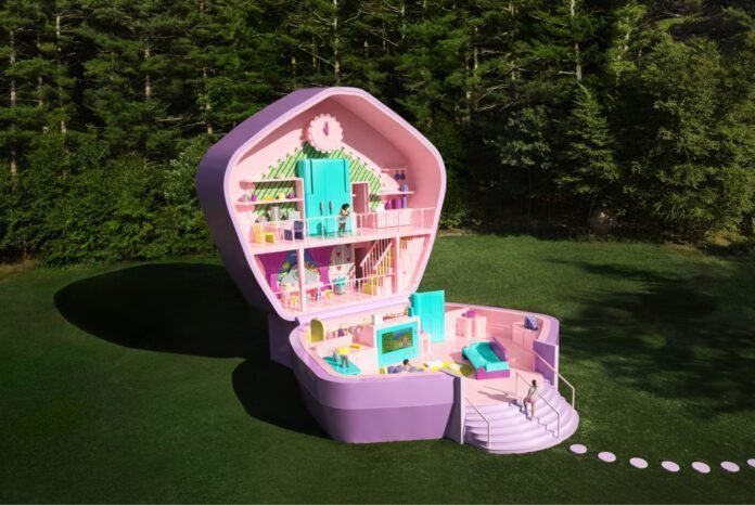 Casa real da Polly Pocket no Airbnb oferece experiência nostálgica (Foto: Navarro Above Summit)