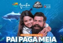 Promoção do AquaRio garante meia entrada para pais no Dia dos Pais