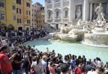 Prefeitura de Roma avalia limitar acesso à Fontana di Trevi para turistas (Foto: ANSA Brasil)