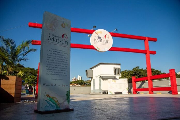Primeira edição do Plaza Sul Matsuri foi realizada em 2024 (Foto: Divulgação)