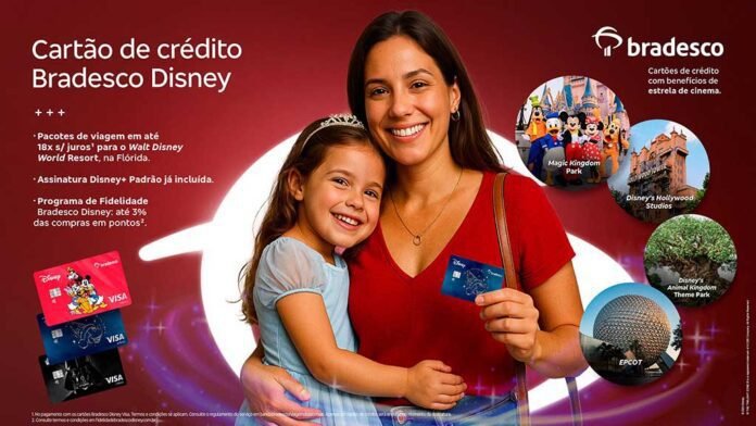 Bradesco lança cartão Disney e plataforma de viagens com benefícios para o Walt Disney World Resort na Flórida a partir de setembro (Foto: Divulgação)