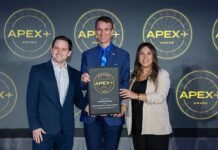 LATAM recebe classificação 5 estrelas da APEX pelo 4º ano seguido LATAM é reconhecida como 'Five-Star Global Airline' pela APEX (Foto: Divulgação)