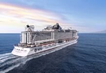 MSC Cruzeiros lança Oferta Relâmpago do Dia do Cliente O MSC Seaview terá cruzeiros de 6 a 8 noites, com embarques em Santos (Foto: Divulgação/MSC Cruzeiros)