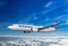 Air Europa recebe segundo Boeing 737 MAX e amplia frota Companhia aérea Air Europa incorpora novo Boeing 737 MAX 8 (Foto: Divulgação)