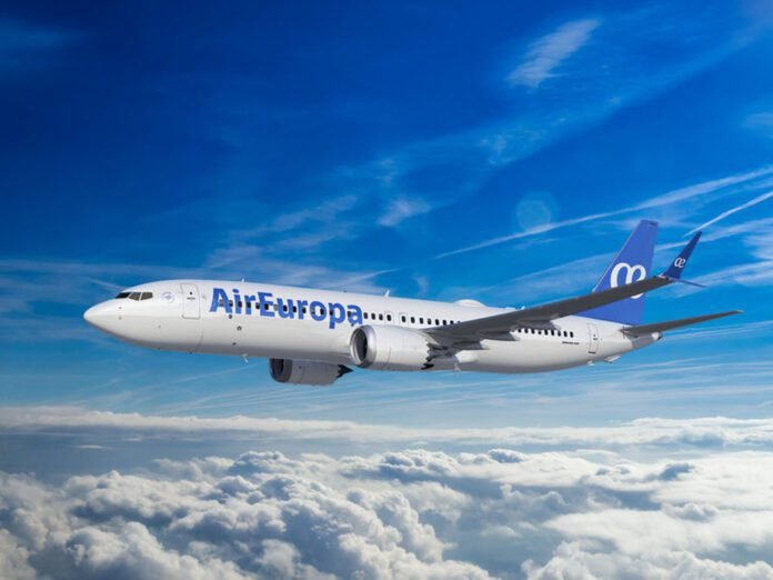Companhia aérea Air Europa incorpora novo Boeing 737 MAX 8 (Foto: Divulgação)