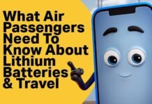 Nova campanha da IATA ensina como voar com baterias de lítio IATA lança campanha com regras para transporte de baterias (Foto: Reprodução/YouTube)