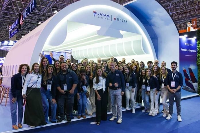 LATAM registra alta em voos no Rio durante a ABAV Expo 2025 (Foto: Divulgação) LATAM registra alta em voos no Rio durante a ABAV Expo 2025 (Foto: Divulgação)