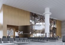 Viracopos inaugura novo lounge VIP no embarque internacional Lounge VIP em Viracopos tem acesso via Dragonpass e dois andares (Foto: Divulgação/BRT Lounges)