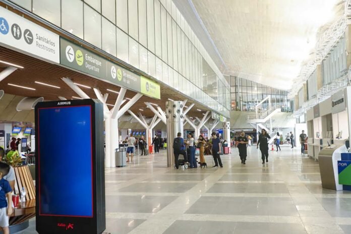Aeroporto Internacional de Belém recebeu R$ 450 milhões em investimentos (Foto: Eduardo Oliveira/MPor)