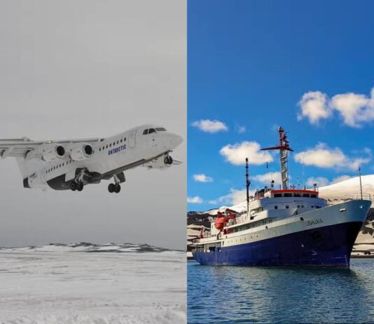 Civitatis anuncia experiências aéreas e marítimas para a Antártida Civitatis anuncia experiências aéreas e marítimas para a Antártida (Fotos: Divulgação)