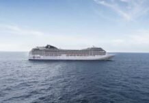 MSC Cruzeiros inicia reforma do MSC Poesia antes de estreia no Alasca A modernização do MSC Poesia foi oficialmente iniciada com a entrada do navio em doca seca, em Malta, antes de sua temporada inaugural no Alasca (Foto: Divulgação)