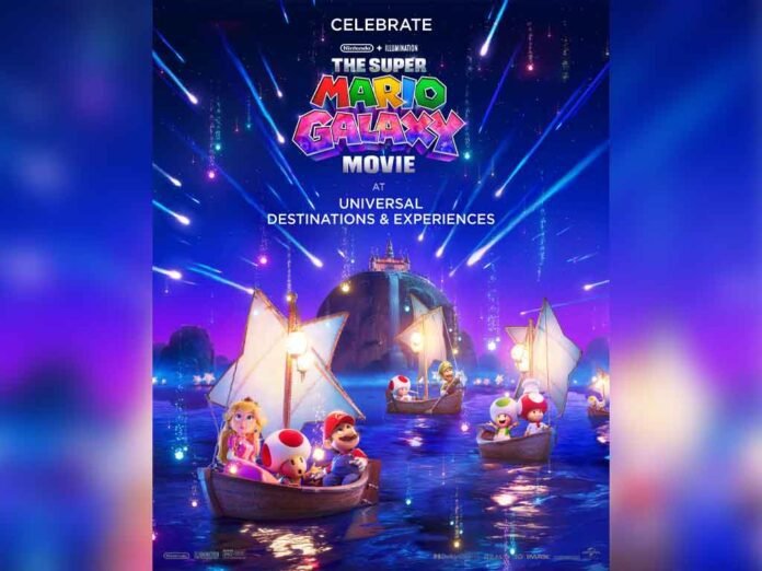 Universal lança experiências de 'Super Mario Galaxy - O Filme'