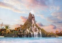 Universal Volcano Bay adota pagamentos sem dinheiro em 2026 Volcano Bay passa a aceitar apenas pagamentos digitais em 2026 (Foto: Divulgação)
