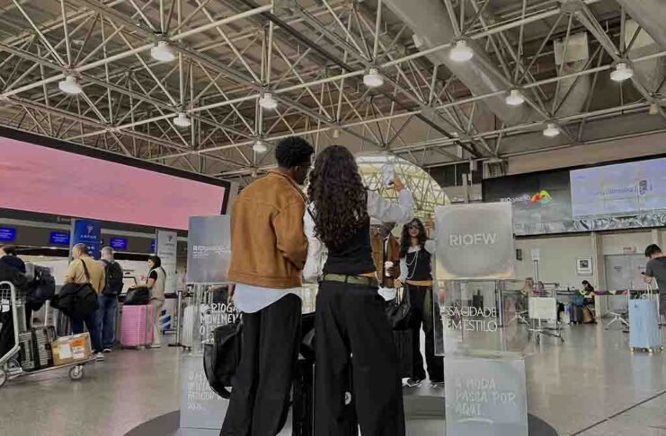 RIOgaleão recebe Rio Fashion Week 2026 no terminal doméstico (Foto: Divulgação)