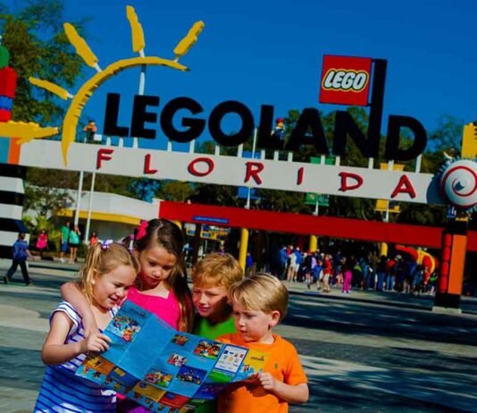LEGOLAND lança combo com sete atrações na Flórida Central Novo passe do LEGOLAND Florida reúne sete atrações em um único ingresso (Foto: Divulgação)