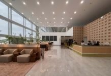 Lounge da TAAG é eleito o melhor da África em premiação Espaço premium da TAAG fica no Aeroporto Internacional Dr. António Agostinho Neto (Foto: Divulgação)