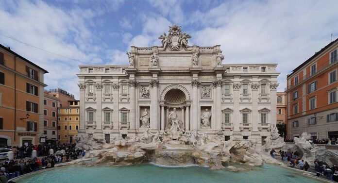 Fontana di Trevi arrecadou mais de 435 mil euros no primeiro mês da cobrança de ingresso (Foto: Divulgação) Fontana di Trevi arrecadou mais de 435 mil euros no primeiro mês da cobrança de ingresso (Foto: Divulgação)