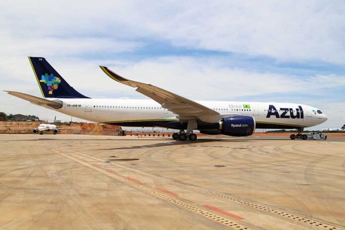 Azul completou um ano de operações entre Brasil e Porto (Foto: Divulgação) Azul completou um ano de operações entre Brasil e Porto (Foto: Divulgação)