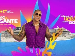 Léo Santana comandará shows durante o Navio do Gigante em 2027 (Foto: Divulgação)