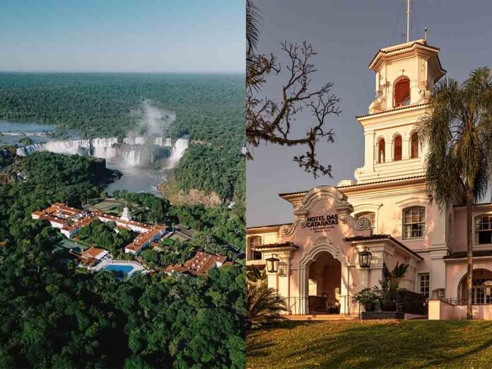 Hotel das Cataratas fica dentro do Parque Nacional do Iguaçu, em Foz do Iguaçu (Foto: Divulgação) Hotel das Cataratas fica dentro do Parque Nacional do Iguaçu, em Foz do Iguaçu (Foto: Divulgação)