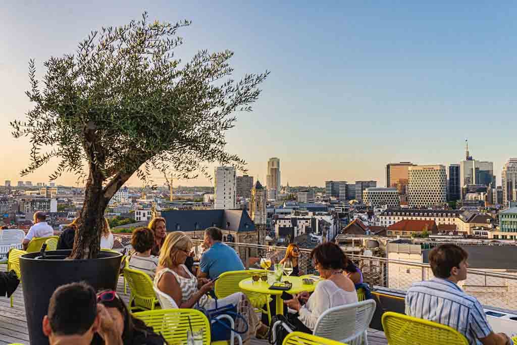 58 Rooftop (Foto: Divulgação/Visit Bruxelas) 58 Rooftop (Foto: Divulgação/Visit Bruxelas)