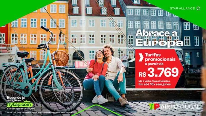 TAP Air Portugal lança campanha com tarifas para viagens entre Brasil e Europa (Foto: Divulgação) TAP Air Portugal lança campanha com tarifas para viagens entre Brasil e Europa (Foto: Divulgação)