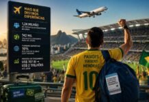 Estudo aponta que esporte influencia escolhas e experiências de viagem Futebol lidera as viagens esportivas em diferentes regiões do mundo (Foto: ChatGPT)