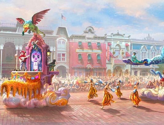 Disneyland Paris anuncia nova parada diurna com Mickey Mouse para 2028 Mickey Mouse e seus amigos vão liderar a nova parada diurna do Disneyland Park (Foto: Divulgação/Disney)