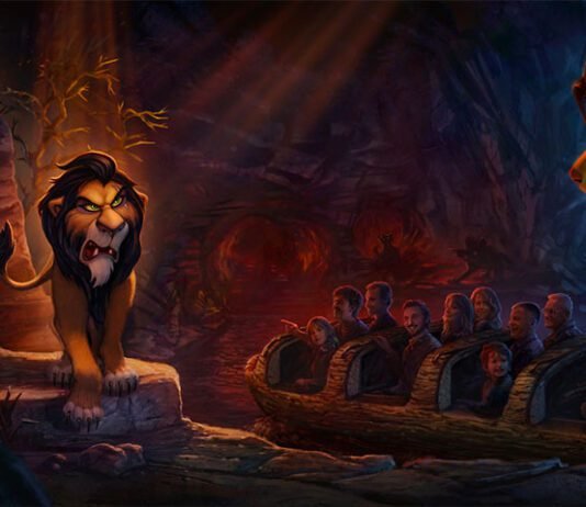 ‘O Rei Leão’ terá figura de Scar em atração aquática da Disneyland Paris Scar terá sua primeira figura Audio-Animatronics em uma atração de O Rei Leão (Foto: Divulgação/Disney)