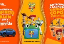 Movida lança campanha de Toy Story com copos colecionáveis Movida distribui copos de Toy Story durante campanha nacional (Foto: Divulgação)