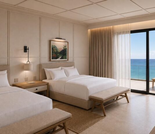 UNICO 18°77° Montego Bay abre reservas para primeiro resort na Jamaica UNICO 18°77° Montego Bay tem inauguração prevista para 1º de março de 2027 (Foto: Divulgação)